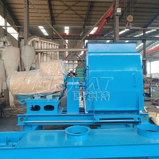 生物质物料粉碎机 糠麸细碎机 豆饼花生饼粉碎机 水滴式饲料粉碎