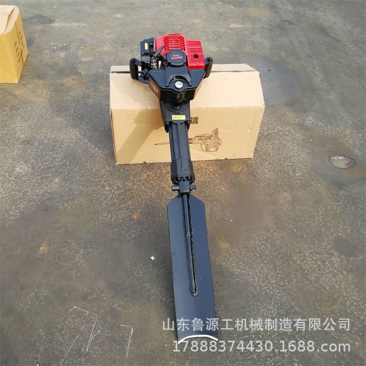 手提铲头挖树机 园林苗圃用小型移苗植树机器 果园带土球挖树机