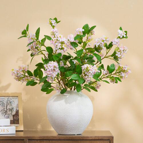 仿真单支千里香花束diy家居客厅装饰插花摄影橱窗绿植装饰品摆件