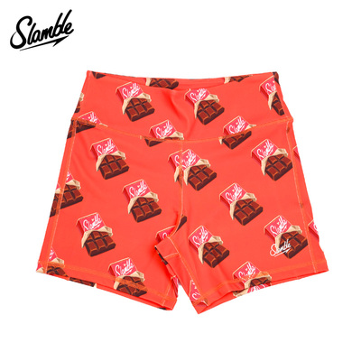 SLAMBLE女士瑜伽短裤运动