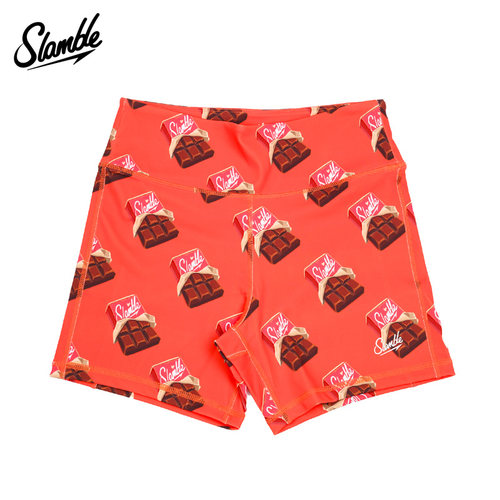 SLAMBLE女士瑜伽短裤运动