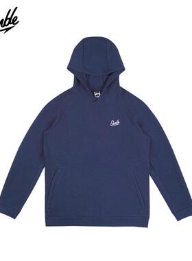 SLAMBLE秋冬新款运动休闲连帽卫衣男女宽松百搭上衣美式潮