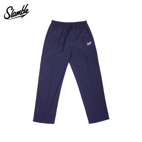 SLAMBLE运动休闲梭织长裤