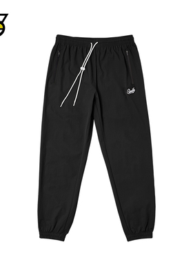 SLAMBLE秋季新款潮流束脚男速干硅胶标卫裤百搭休闲运动裤