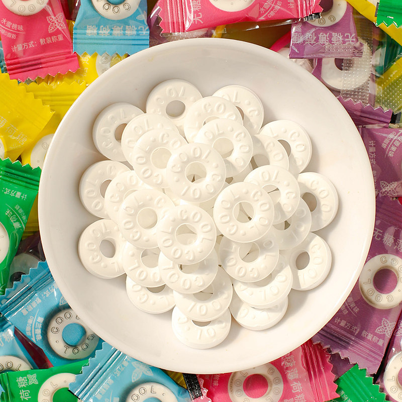 无糖薄荷糖水果味柠檬含片圈圈糖小零食清凉清新糖果口气商用批发,零食/坚果/特产,传统糖果,淘宝优惠券,粉丝福利购,淘宝优惠卷