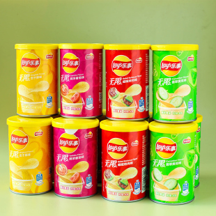 乐事薯片40g 番茄原味黄瓜土豆片零食办公室休闲食品小吃 8罐装