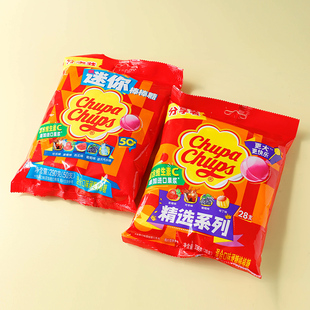 珍宝珠迷你棒棒糖混合水果味硬糖散装 儿童网红糖果节日分享小零食