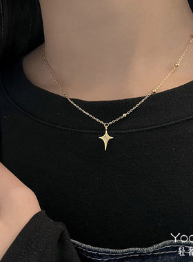 YOOPER纯银女轻奢小众项链