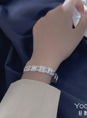 Yooper女麻将纯银手链国潮