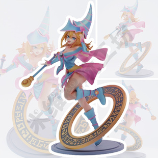 游戏王黑魔导女孩高精度GK手办3D打印[赠眼睛水贴未上色白模]