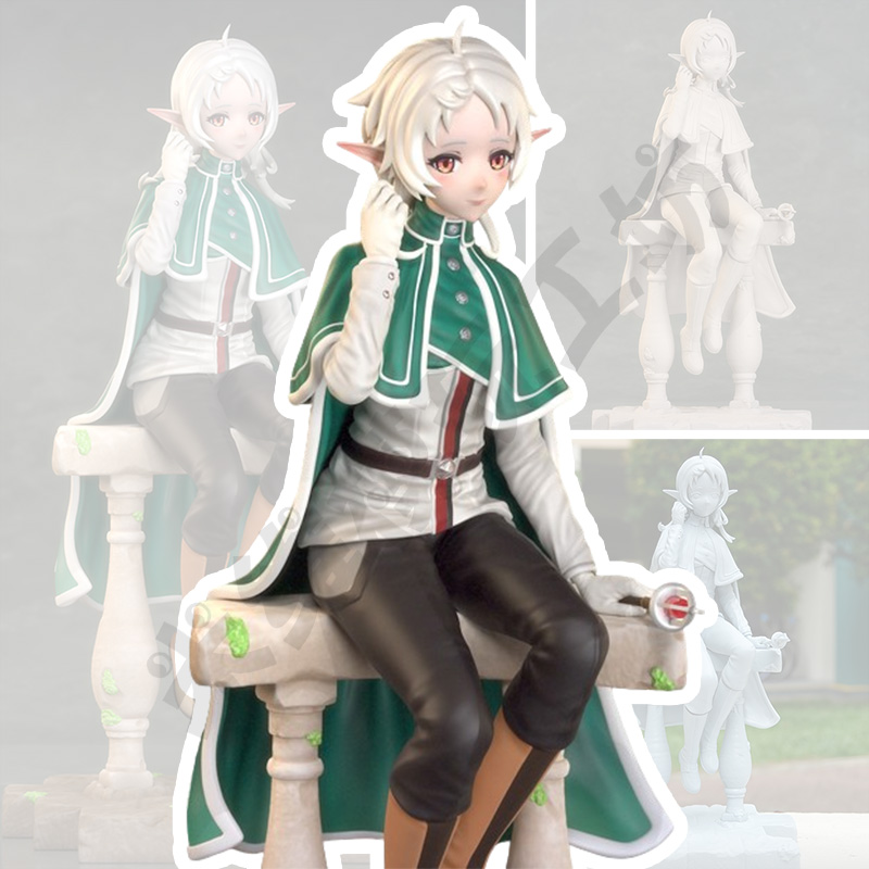 坐姿披风希露菲无职转生GK手办3D打印[赠眼睛水贴未上色白模]