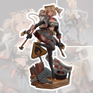 绝区零柏妮思高精度GK手办3D打印[赠眼睛水贴未上色白模]