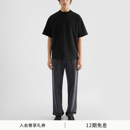【秋冬新品】JIL SANDER新品男士棉质短袖T恤