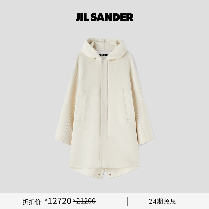 女士大衣JilSander连帽