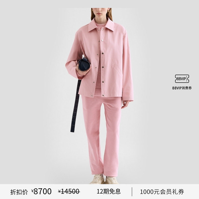 棉质工装夹克外套JILSANDER