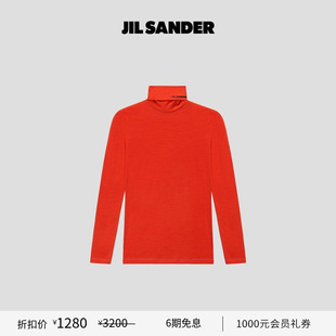 甄选折扣 高领长袖 JIL 秋冬女士 T恤 SANDER