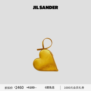 新年礼物 女士 JIL 新品 羊皮革心形零钱包 SANDER