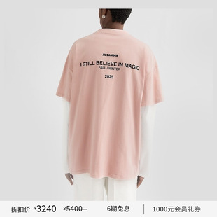 JIL 首降 SANDER 男士 假两件T恤 棉质长袖 新品