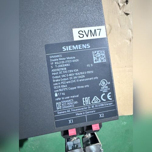 SINAMICS双电机模块6SL3120-2TE 议价