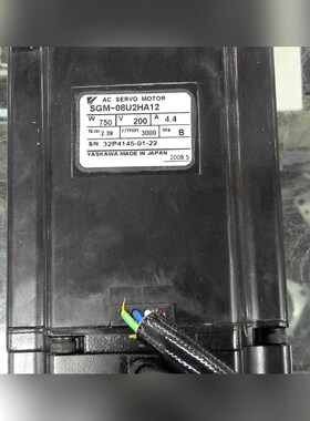 安川AC伺服电机SGM-08U2HA12性能优良已测试好 议价