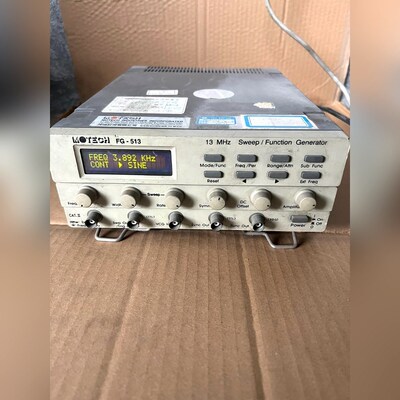 台湾茂迪 FG-513 函数信号发生器13MHz通电如图 议价