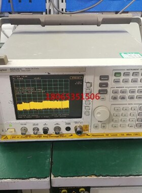 安捷伦8563EC频谱分析仪成色如图还在计量有效期内.