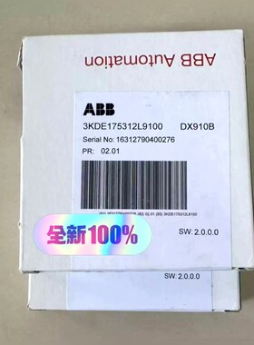 ABB数字量输入输出模块DX910B原装3KDE1 议价