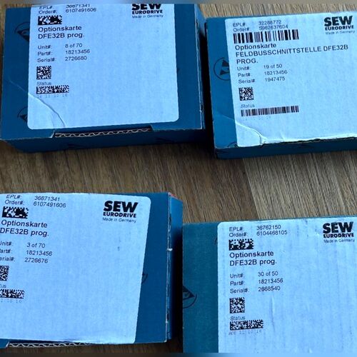 SEW赛威 变频器通讯卡 DFE32B DEH21B