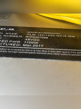 德国IPG YLM-1501500-QCW-MM光纤激光器 议价