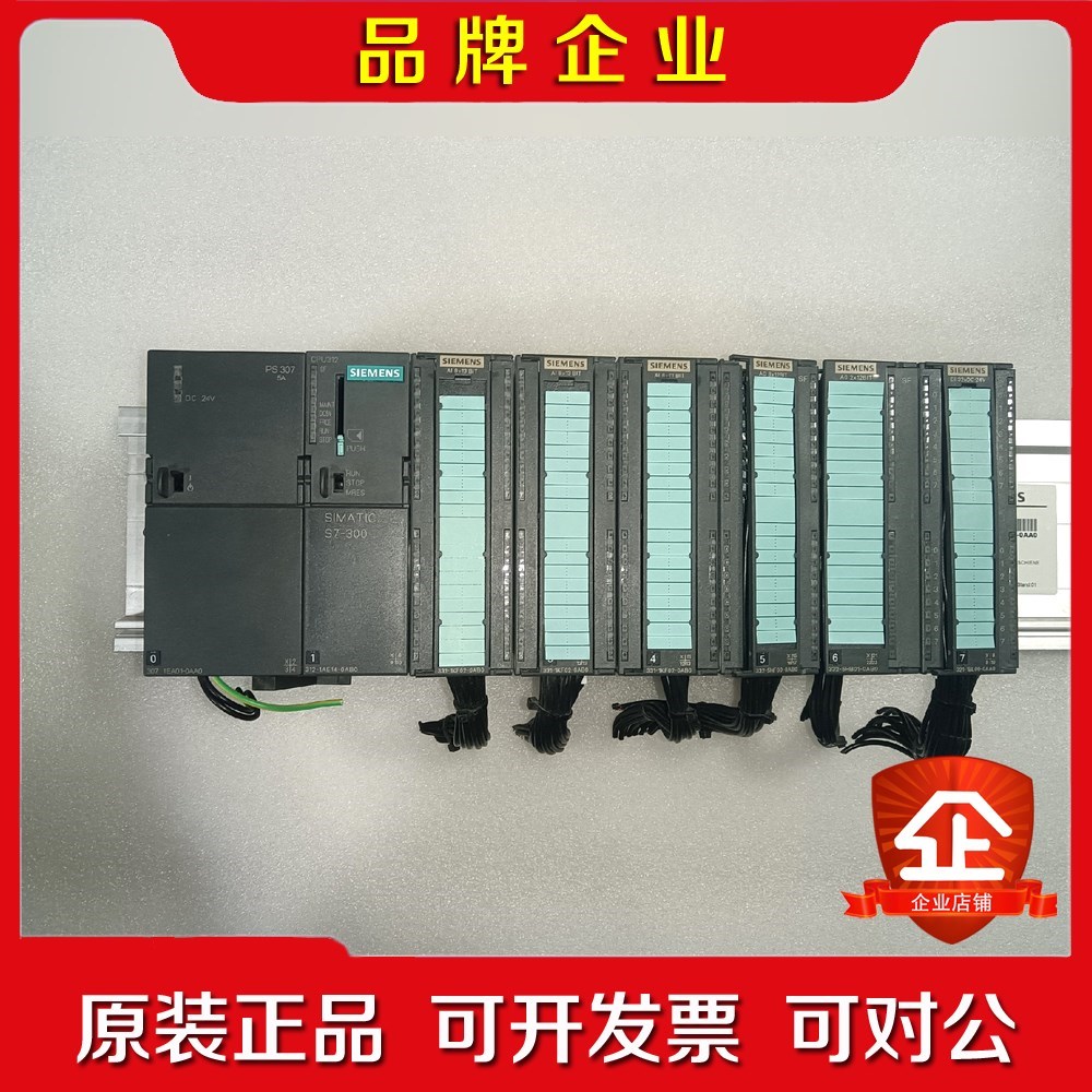 模块一套一起8个.电源是6es7307 1e 议价