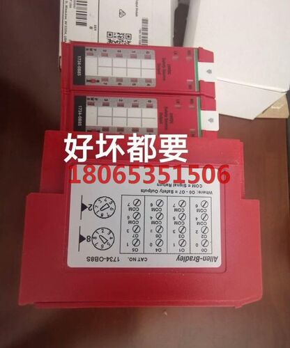 AB罗克韦尔安全模块 1734-IB8S 1734-0B8