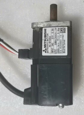 三菱HC-KFS053伺服电机功能正常使用成色实拍图片 议价