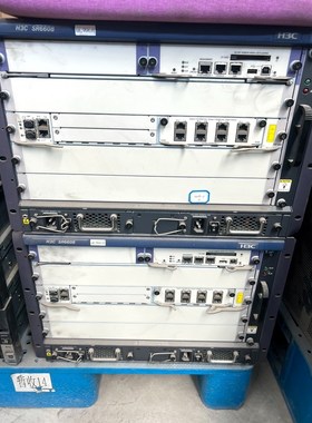 H3C SR6608路由器整机 RPE-X1主控 含图片上的 议价