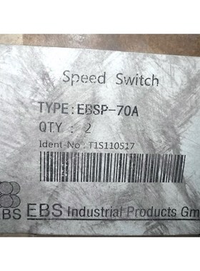 EBS速度开关EBSP-70AEBS工业自动化设备 议价