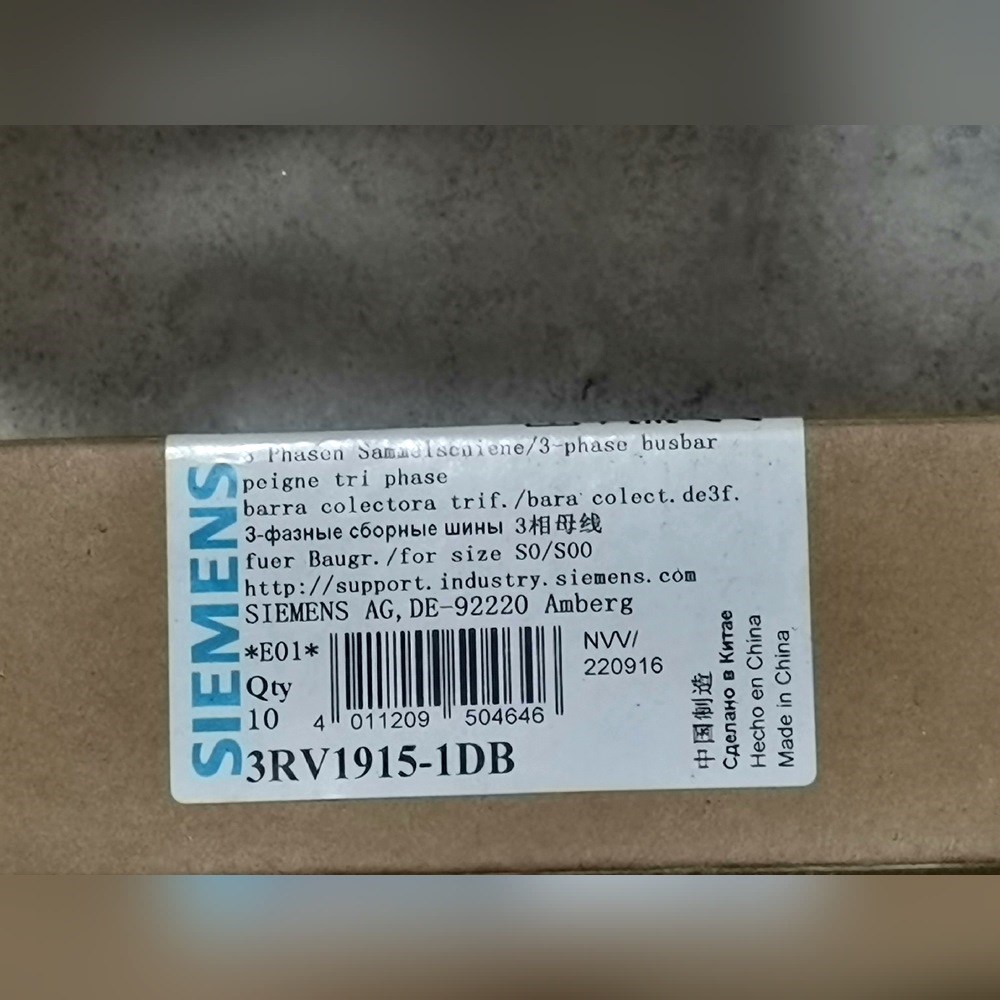 3RV1915-1DB 汇流排 议价