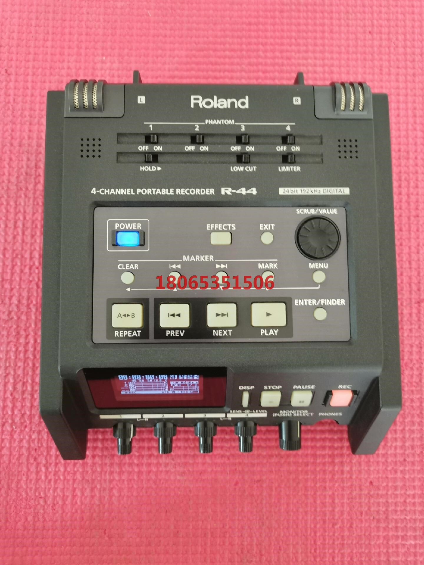 罗兰r44录音机9成新一直放在棚里无修无暗病如图所示