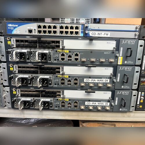 Juniper瞻博 MX5-T 高端核心企业级路由器 4端口 议价