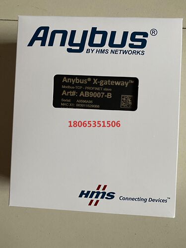 原装现货anybusAB9007-B网关协议modb