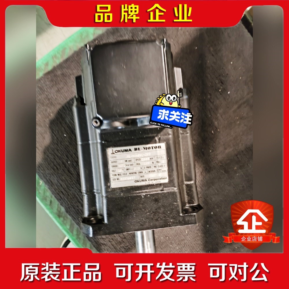 #电机马达 BL-101E-20S OKUMA大隈电机马 议价