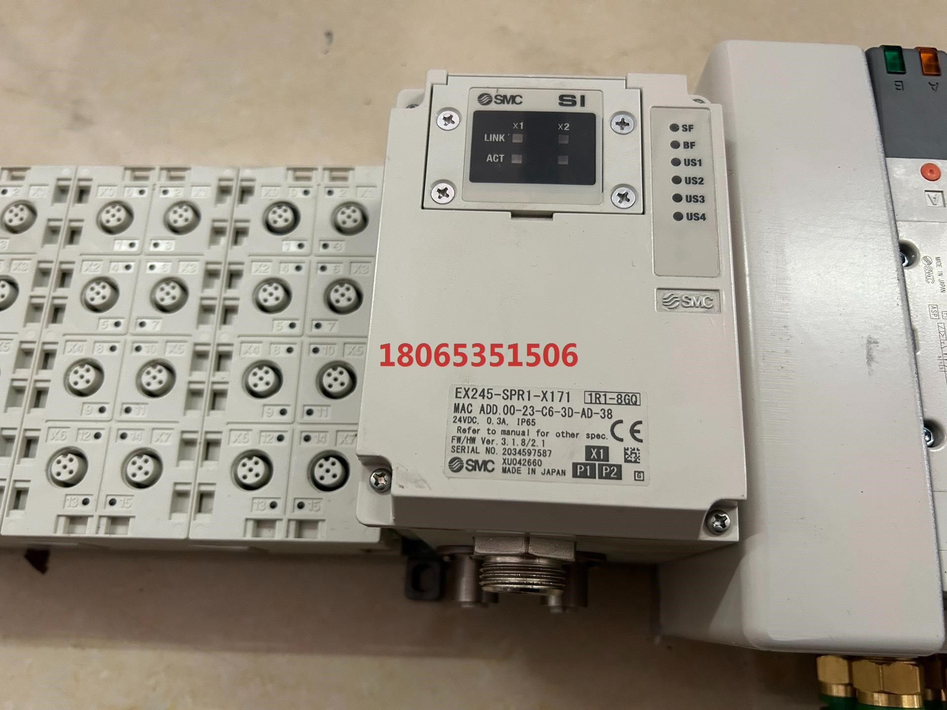 SMC原装阀岛大量现货也接受其他配置定制.