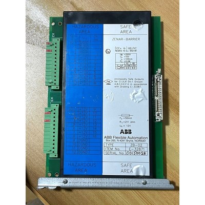 ABB模块 ZB-02 E-32871 包好接口破裂. 议价
