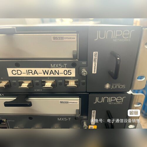 JUNIPER MX5-T 核心路由器 成色漂亮 标价为 议价