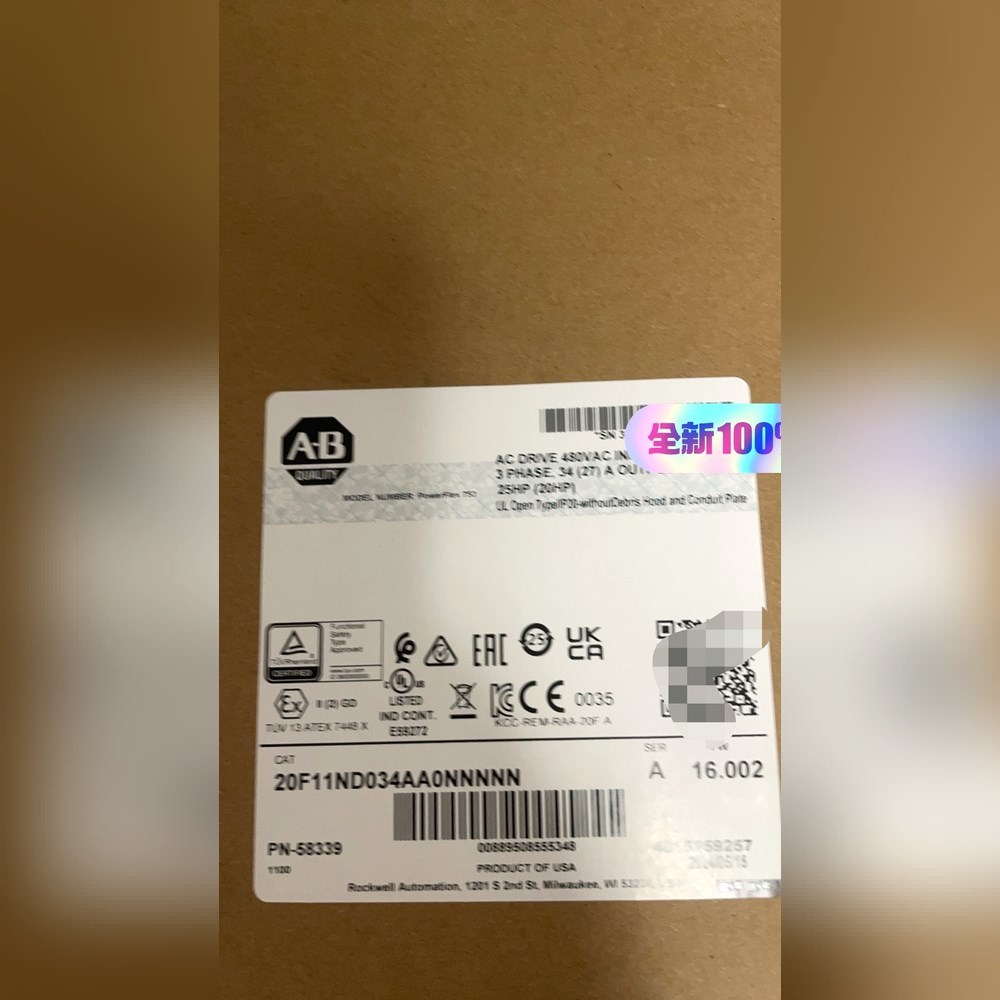 20F11ND014AA0NNNNN 现货 质保一年