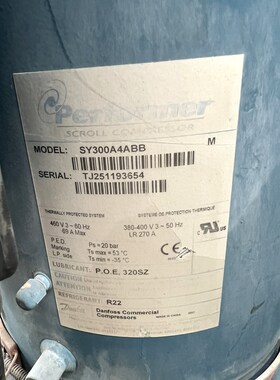 Danfoss SY300A4ABB压缩机性能稳定适 议价