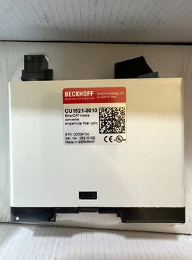 德国BECKHOFF倍福CU1521-0010数量 议价