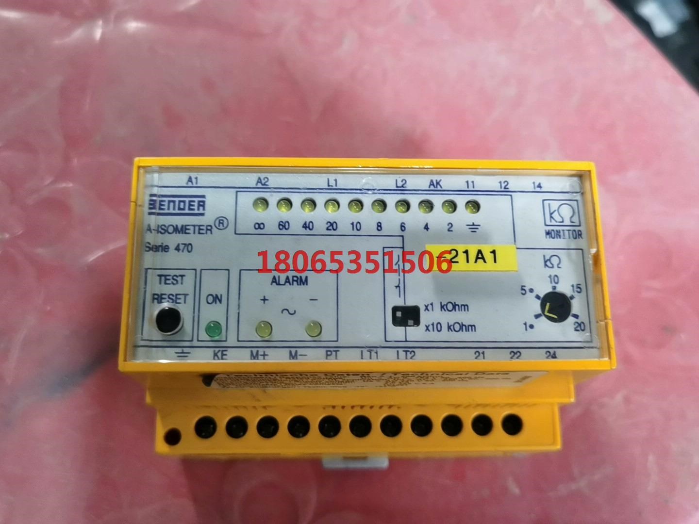 Bender IR470LY-40绝缘监测仪成色极好实物拍