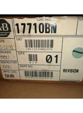 美国ab 罗克韦尔PLC模块1771OBN 开封AB 议价