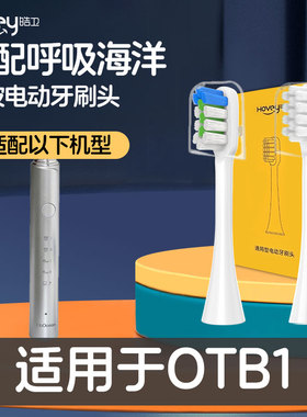 皓卫适配呼吸海洋TM-DDYS低频电动牙刷适用于OTB1成人清洁护龈