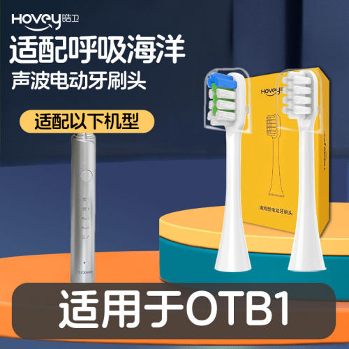 皓卫适配呼吸海洋TM-DDYS低频电动牙刷适用于OTB1成人清洁护龈