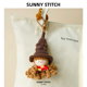 SunnyStitch魔法学院赫敏钩织玩偶包挂件钥匙扣挂饰高级感礼物